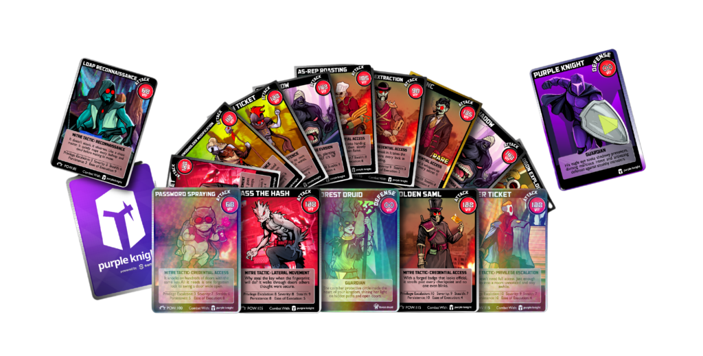 Knight's Gambit cards - Semperis Purple Knight