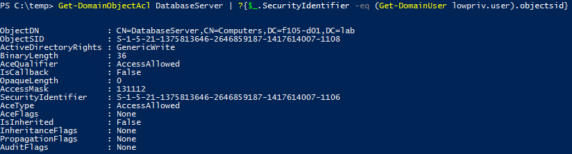 GenericWrite permission