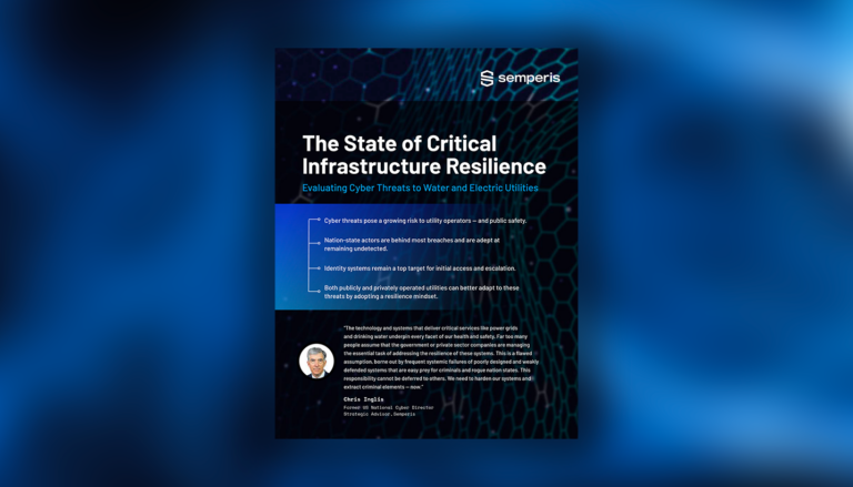 The State of Critical Infrastructure Resilience